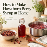 How to Make Hawthorn Berry Syrup at Home