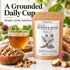 Organic Burdock Root Loose Herbal Tea