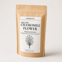 Organic Chamomile Flowers — Loose Leaf Herbal Tea