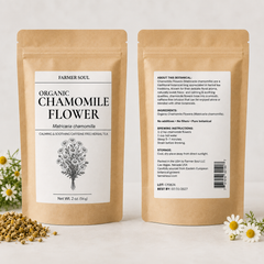 Organic Chamomile Flowers — Loose Leaf Herbal Tea