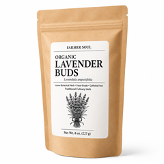 Organic Culinary Lavender Buds – Lavandula Angustifolia for Tea, Baking & Sachets