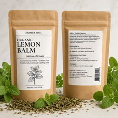 Organic Lemon Balm Loose Leaf Herbal Tea