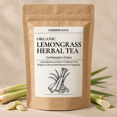 Organic Lemongrass Loose Leaf Herbal Tea