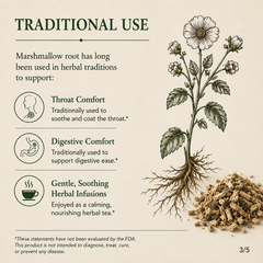 Organic Marshmallow Root Loose Herbal Tea