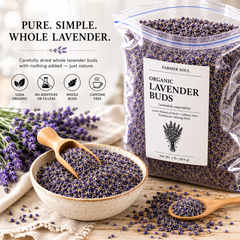 Bulk Organic Culinary Lavender Buds