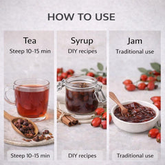 Organic Rosehip Loose Herbal Tea