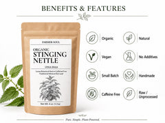 Organic Stinging Nettle Loose Leaf Herbal Tea