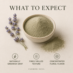 Organic Lavender Flower Powder