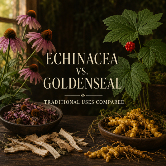 Echinacea vs. Goldenseal: Traditional Uses Compared