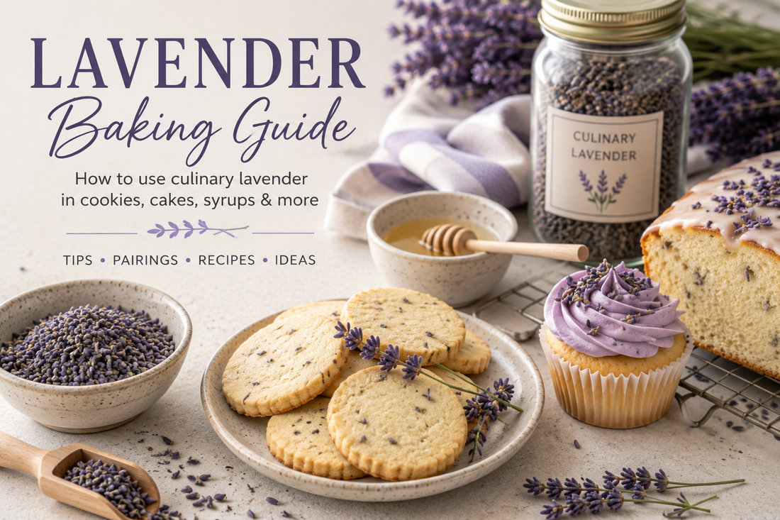 Lavender Baking Guide: How to Use Culinary Lavender in Baking