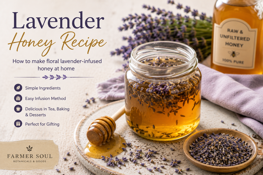 Lavender Honey Recipe: How to Make Floral Lavender-Infused Honey at Home