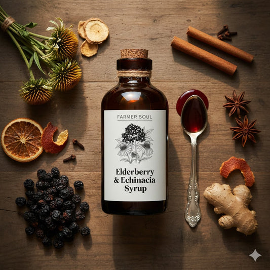 The Slow Steep: Why Small-Batch Elderberry Syrup is the Soul of Winter Wellness