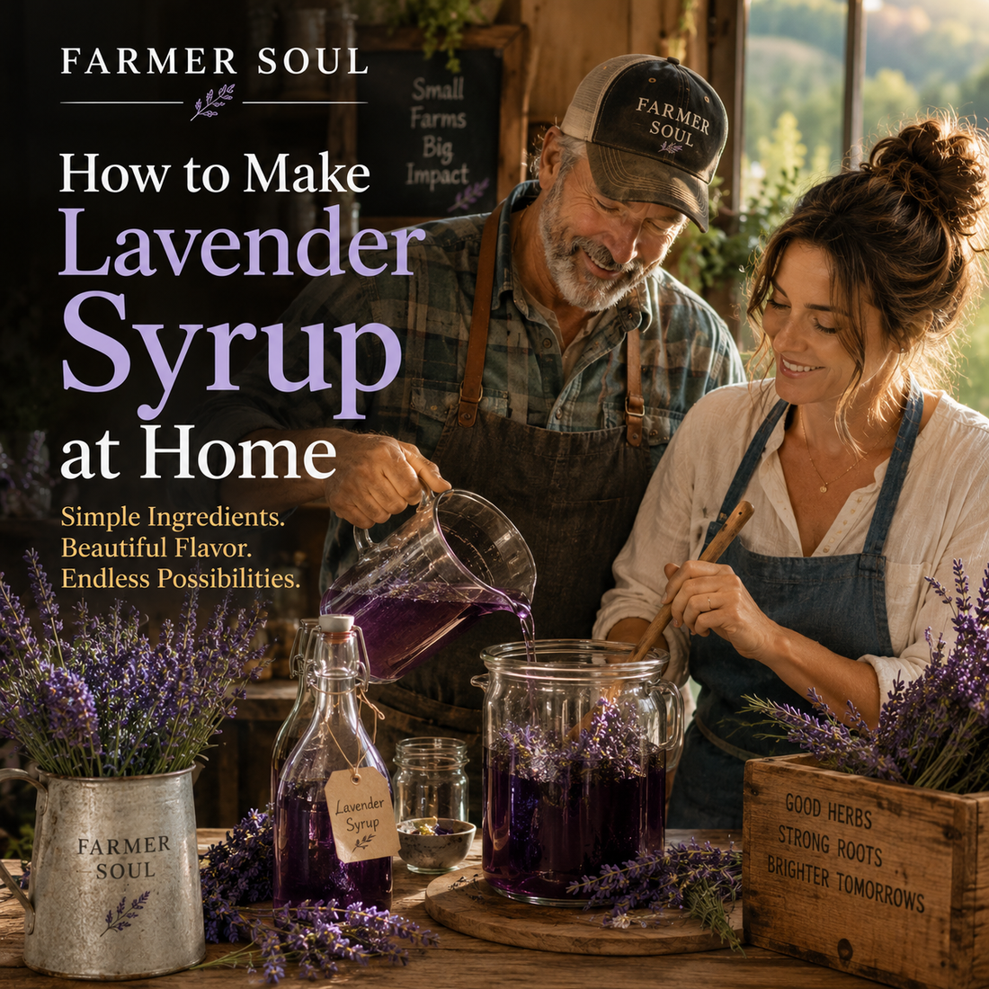 How to Make Lavender Syrup at Home
