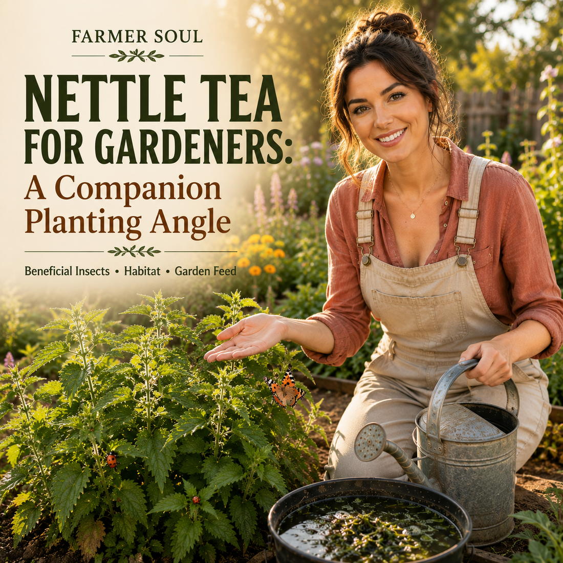Nettle Tea for Gardeners: A Companion Planting Angle