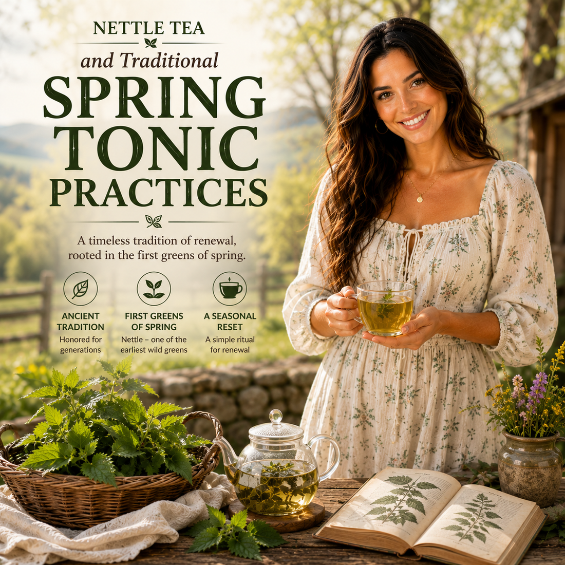 Nettle Tea and Traditional 'Spring Tonic' Practices