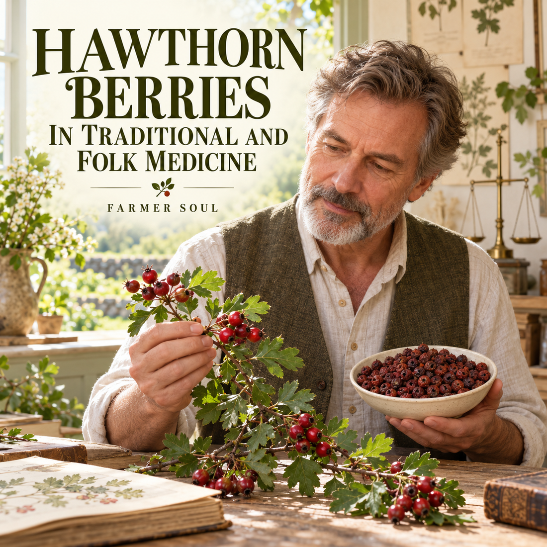 Hawthorn Berries in Traditional and Folk Medicine