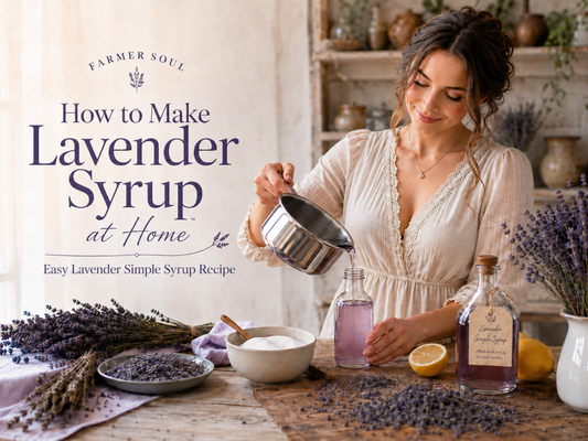 How to Make Lavender Syrup at Home: Easy Lavender Simple Syrup Recipe