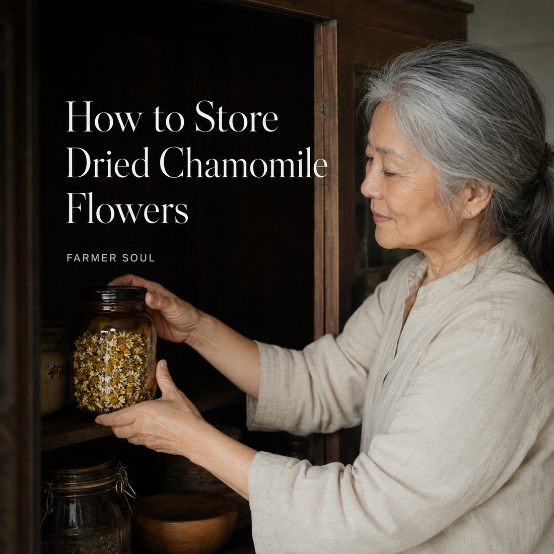 How to Store Dried Chamomile Flowers