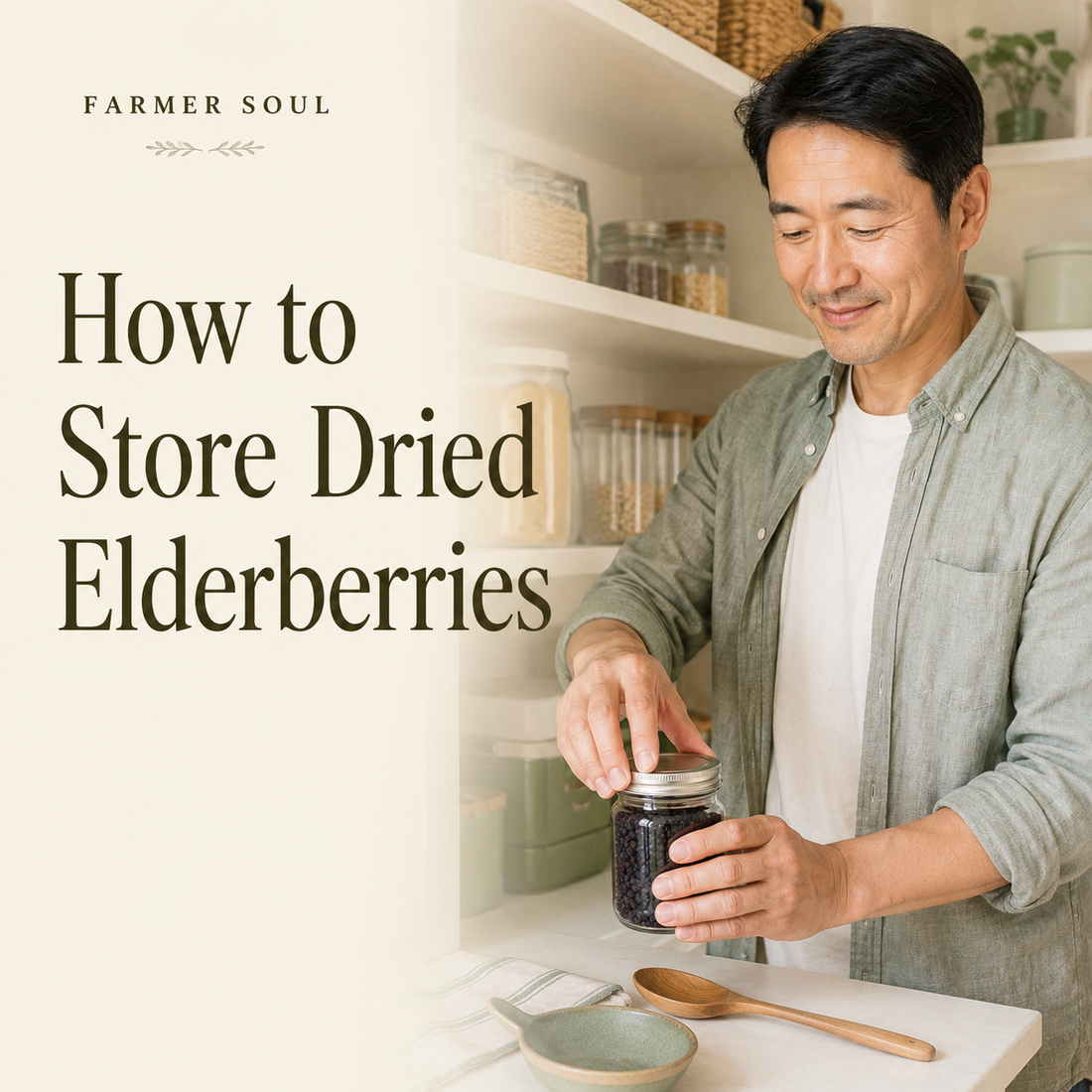 How to Store Dried Elderberries