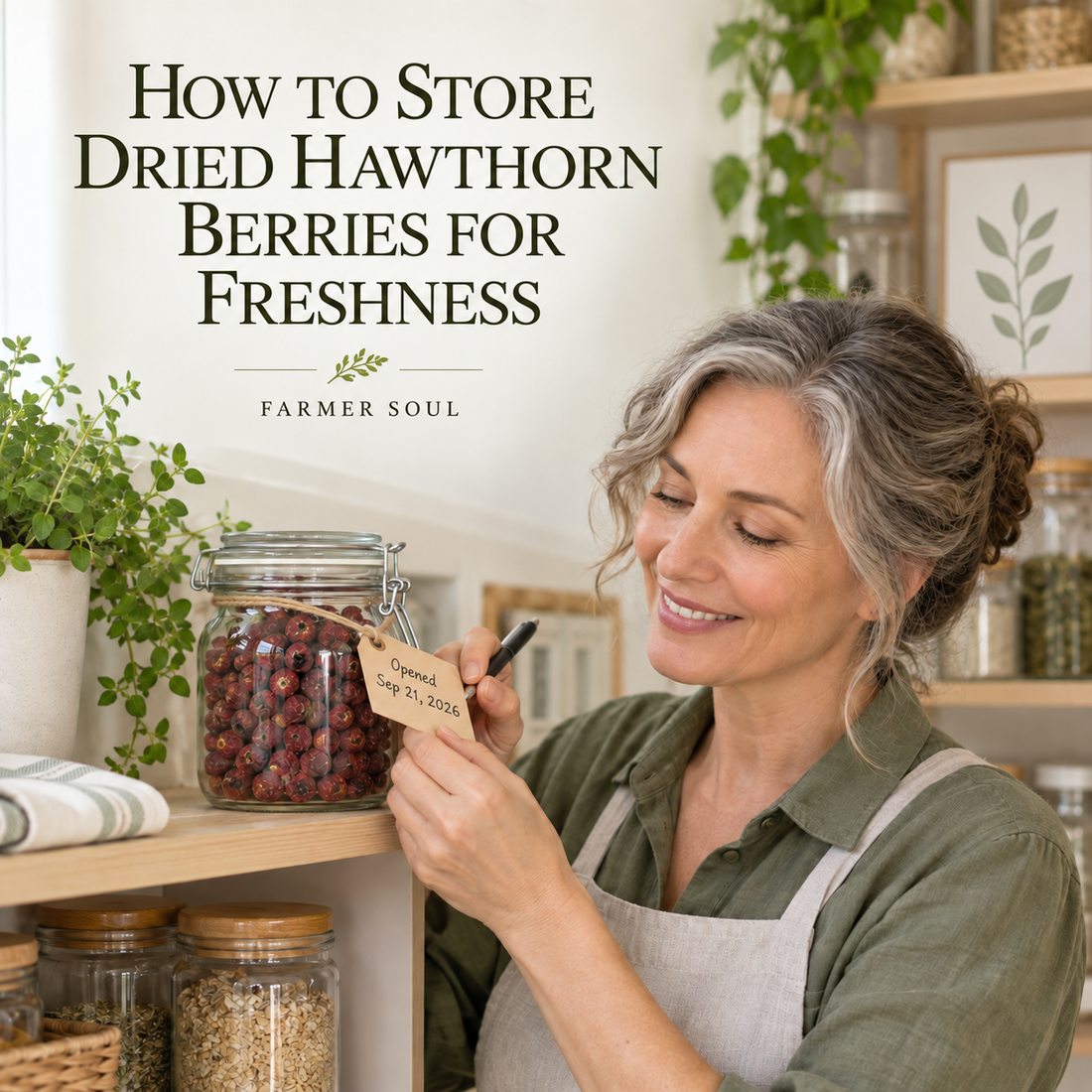 How to Store Dried Hawthorn Berries for Freshnes