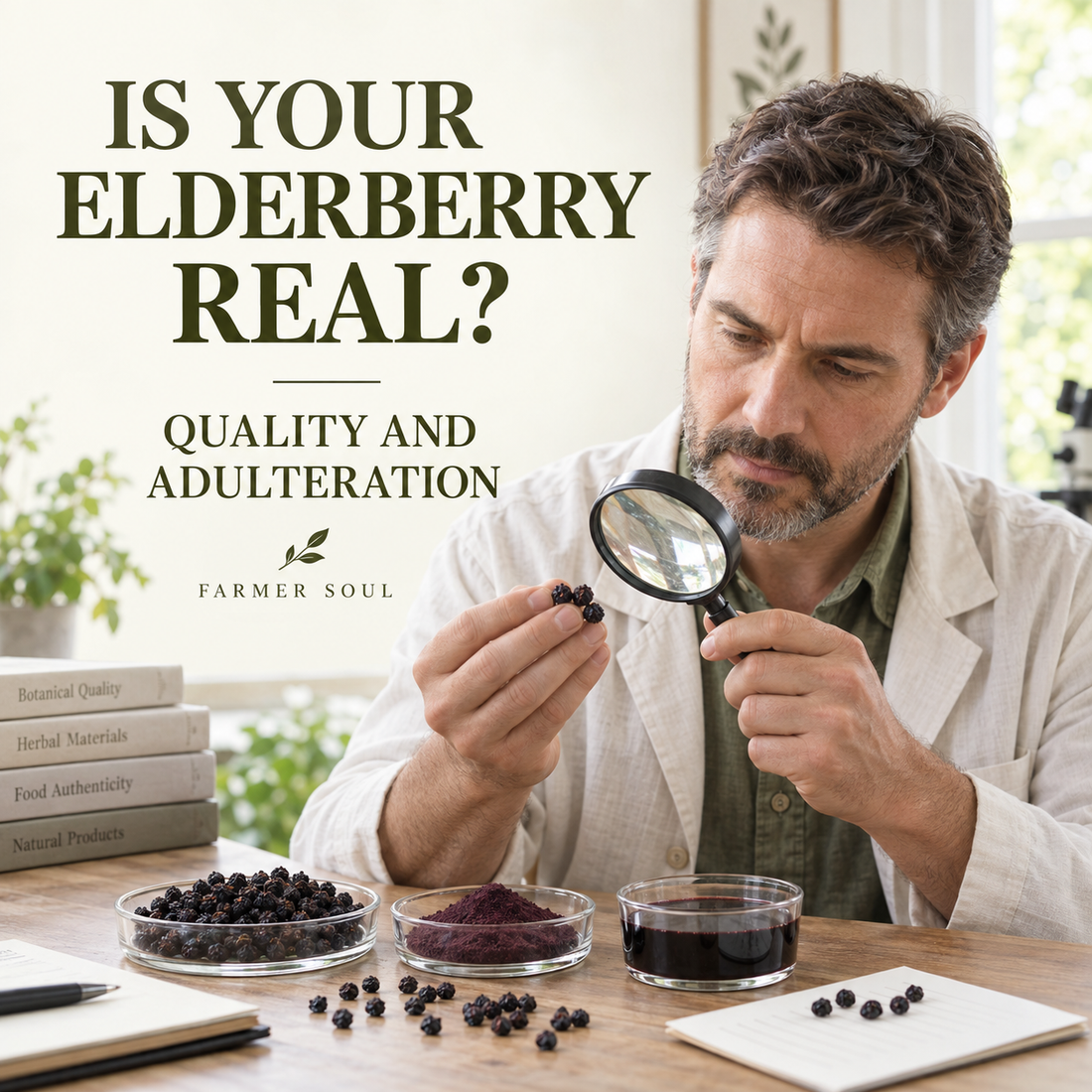 Is Your Elderberry Real? Quality and Adulteration