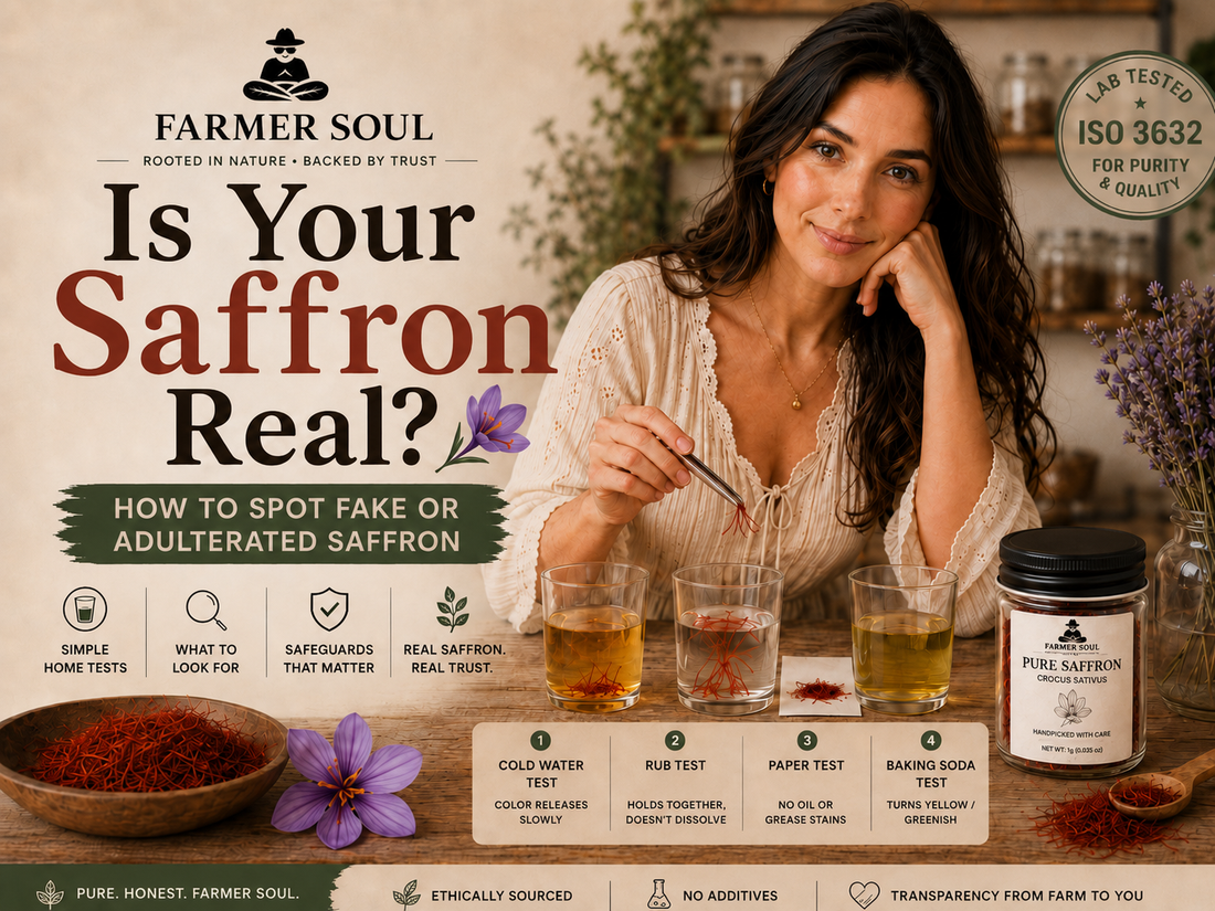 Is Your Saffron Real? How to Spot Fake or Adulterated Saffron