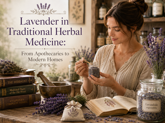 Lavender in Traditional Herbal Medicine: From Apothecaries to Modern Homes