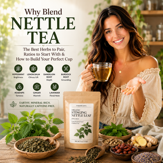The Best Herbs to Blend with Nettle Tea