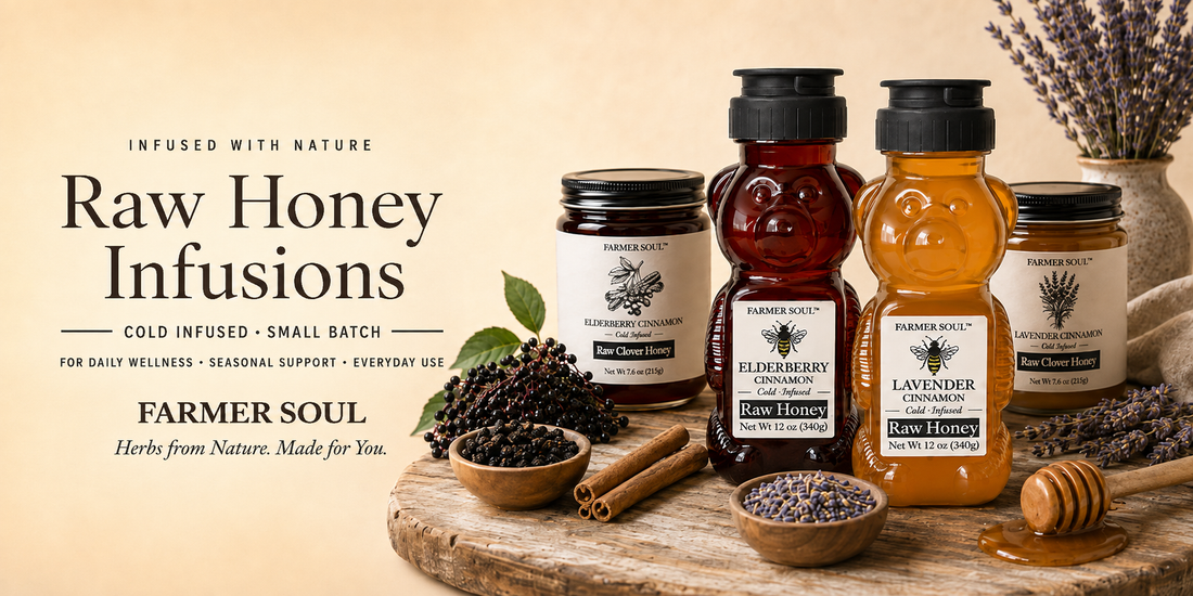 Raw Honey Infusions