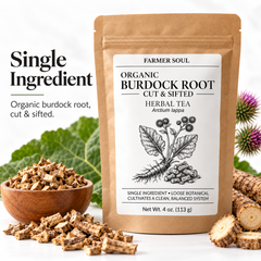 Organic Burdock Root Loose Herbal Tea