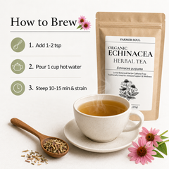 Organic Echinacea Loose Herbal Tea