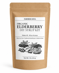 Organic Elderberry Syrup Kit