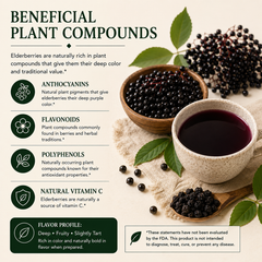 Organic Elderberry Loose Herbal Tea