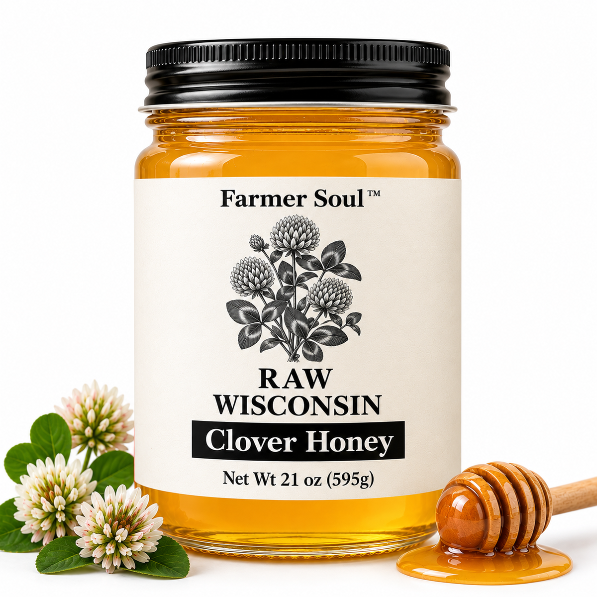 Raw Clover Honey