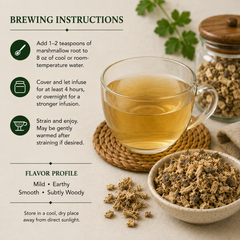 Organic Marshmallow Root Loose Herbal Tea