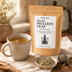 Organic Mullein Loose Leaf Herbal Tea