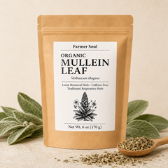 Organic Mullein Loose Leaf Herbal Tea