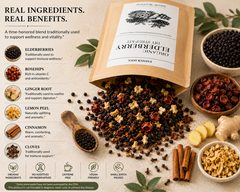 Organic Elderberry Syrup Kit