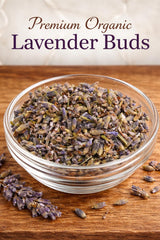 Organic Culinary Lavender Buds – Lavandula Angustifolia for Tea, Baking & Sachets