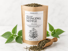 Organic Stinging Nettle Leaf, Dried Nettle Tea, Urtica Dioica, Caffeine-Free Loose Herbal Tea