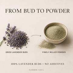 Organic Lavender Flower Powder